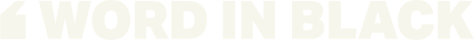 Word In Black